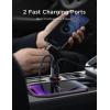 imageLISEN for iPhone 16 Car Charger 54W USB C Car Charger Dual Port Fast Charging Car Charge QC30 PD36W Cigarette Lighter Adapter Car Charger for iPhone 16 15 Pro Max Mini Plus Samsung Galaxy RedRed