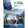 imageLISEN for iPhone 16 Car Charger Fast Charging 80W18W GaN Mini Metal USBC Car Charger iPhone PD80W QC 30 USB C Car Charger for iPhone 16 Pro Max MacBook Air iPad2024 Samsung Galaxy S24 S23