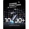 imageLISEN for iPhone 16 Car Charger Fast Charging 80W18W GaN Mini Metal USBC Car Charger iPhone PD80W QC 30 USB C Car Charger for iPhone 16 Pro Max MacBook Air iPad2024 Samsung Galaxy S24 S23