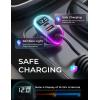 imageSuper Fast Samsung Galaxy Car ChargerLISEN USB C 96W Super Fast Car Charger PDampamp QC30 Car Phone Charger Adapter for iPhone 15 Pro Max PlusSamsung Galaxy S25 Ultra Plus S24S23S22AndroidiPad Pro