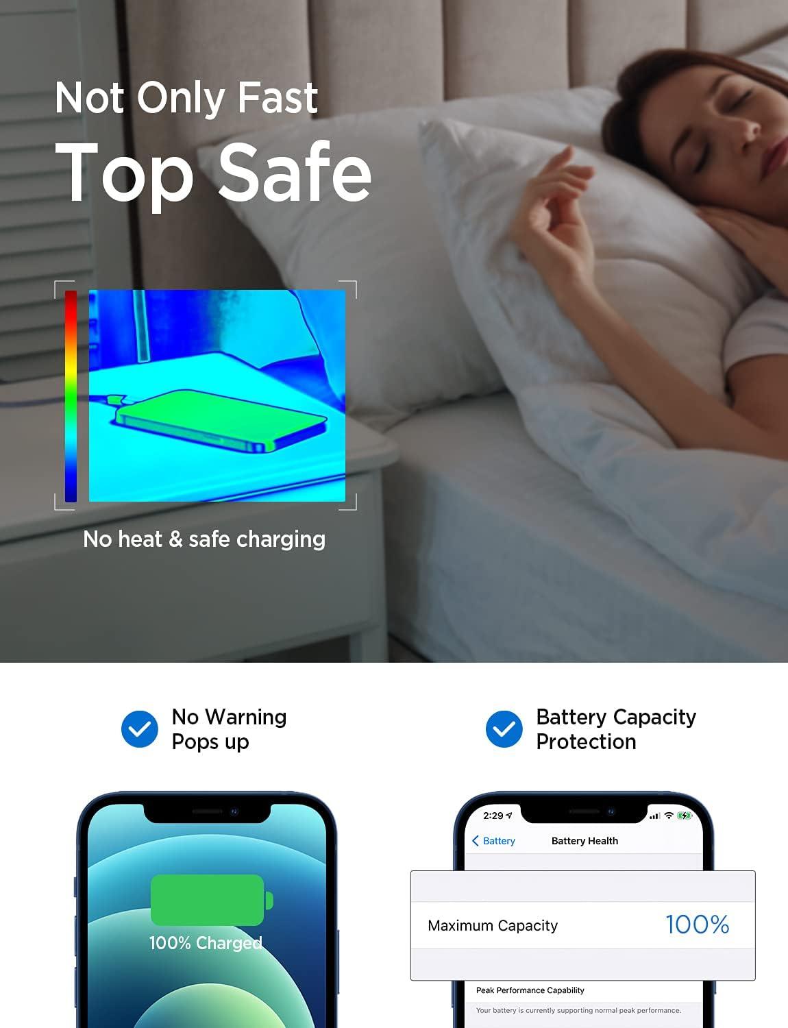 imageLISEN Apple MFi Certified USB C to Lightning Cable 6FT Never Rupture iPhone 14 Charging Cable PD Lightning to Type C Charger Cord Compatible with iPhone 14 Pro Max 13 12 11 X XS iPad AirPro