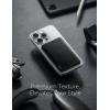 imageLISEN 03 Ultra Slim MagSafe Portable Charger iPhoneAlloy 5000mAh Wireless Card Slim MagSafe Battery PackEssential Phone AccessoriesMagnetic Power Bank for iPhone 16e Pro Max15141312GlacierBlack Obsidian