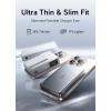 imageLISEN 03 Ultra Slim MagSafe Portable Charger iPhoneAlloy 5000mAh Wireless Card Slim MagSafe Battery PackEssential Phone AccessoriesMagnetic Power Bank for iPhone 16e Pro Max15141312GlacierGold
