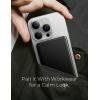 imageLISEN 03 Ultra Slim MagSafe Portable Charger iPhoneAlloy 5000mAh Wireless Charge Card Phone ChargerSlim MagSafe Battery PackMagnetic Power Bank for iPhone 16e Pro Max15141312PinkBlack Obsidian