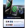 imageLISEN 2 in 1 for 18W MagSafe Car Mount Charger 2024 Upgrade Wireless Car Vent Charger Magnetic Car Phone Holder Mount for iPhone Car Accessories for iPhone 15 14 13 12 Pro Max Plus Apple Watch