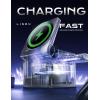 imageLISEN 3 in 1 Charging Station for Apple Super Stable Wireless Charging Station for Magsafe Charger Stand Cube Foldable Magsafe Charger for iPhone16 16e 15 14 13 and Watch Gifts for Men Women BlackWhite