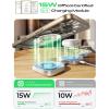 imageLISEN 3 in 1 Travel Charger Mini ampamp Metal for iPhone Apple Watch Multiple Devices Magsafe Charging Station Travel Essentials Accessories for iPhone 16 Pro Max 15 Airpods