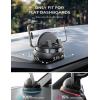 imageLISEN 360 Dashboard Cell Phone Holder Rotatable360 Degree Rotating Phone HolderDashboard Car Phone Holder Fit for iPhone 16 Pro Max Plus1514131211Samsung S2423 All Smartphones BlackBlue