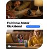 imageLISEN 45W Total Qi2 MagSafe Power Bank 10000mAh Super Fast Charging  Soft Touch Silicone with Metal Foldable Stand for iPhone 1615141312 Samsung Galaxy S25 S24 with MagSafe CasesBlack