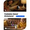 imageLISEN 45W Total Qi2 MagSafe Power Bank 10000mAh Super Fast Charging  Soft Touch Silicone with Metal Foldable Stand for iPhone 1615141312 Samsung Galaxy S25 S24 with MagSafe CasesWhite