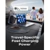 imageLISEN 90W USB C Car Charger 2Port PD 45W ampamp QC 30 USB C Cigarette Lighter Adapter for iPhone 16 All Metal ampamp Mini USB C Car Charger Fast Charging for iPhone 16151413 Pro Galaxy S25S24 iPadBlack