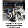 imageLISEN 95W USB C Fast Car Charger Dual Port PD 65W Car Charger USB C Fast Charging Cigarette Lighter Adapter All Metal Fast Charger for iPhone 16 Pro Max 15 14 iPad Samsung Galaxy Black