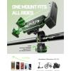 imageLISEN Bike Phone Holder AntiVibration Motorcycle Phone Mount Bicycle Phone Holder Handlebar Phone Mount Scooter Ebike Accessories Bicycle Accessories for iPhone Samsung Google Pixel BlackBlack