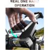 imageLISEN Bike Phone Holder AntiVibration Motorcycle Phone Mount Bicycle Phone Holder Handlebar Phone Mount Scooter Ebike Accessories Bicycle Accessories for iPhone Samsung Google Pixel BlackBlack