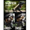 imageLISEN Bike Phone Holder AntiVibration Motorcycle Phone Mount Bicycle Phone Holder Handlebar Phone Mount Scooter Ebike Accessories Bicycle Accessories for iPhone Samsung Google Pixel BlackRed
