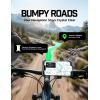 imageLISEN Bike Phone Holder AntiVibration Motorcycle Phone Mount Bicycle Phone Holder Handlebar Phone Mount Scooter Ebike Accessories Bicycle Accessories for iPhone Samsung Google Pixel BlackBlack