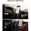 imageLISEN CD Phone Holder for CarAdjustable CD Slot Phone Mount Holder for iPhone Ultra Sturdy Cell Phones Holders for Your Car Accessories for Women for iPhone 16e 16 Samsung S25 S24 All PhonesBlacksilver