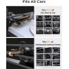 imageLISEN CD Phone Holder for CarAdjustable CD Slot Phone Mount Holder for iPhone Ultra Sturdy Cell Phones Holders for Your Car Accessories for Women for iPhone 16e 16 Samsung S25 S24 All PhonesBlacksilver