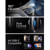 imageLISEN Car Charger USB C Fast Charging Retractable75 Less SpaceUltra Mini 57W Fast iPhone 1615 USBC Type C Car Charger Retractable for iPhone 16e 16 15 Pro Max PlusSamsung Galaxy S2524Android