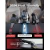 imageLISEN Car Phone Holder Mount Military Stable 2025 Universal Phone Holders for Your Car Vent Phone Mount Cell Phone Car Mount Clamp for iPhone 16 Car Mount for iPhone 16 Pro Max Smartphones BlackSilver