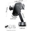 imageLISEN Car Phone Holder Mount iPhone100 UltraStable Vacuum Electric Suction Cup Phone MountJeep Wrangler Accessories Fit Any AngleAny Position for iPhone 16 15 Pro Max Plus 14XSamsung Galaxy S