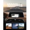 imageLISEN Cell Phone Car Mount for iPhone Enjoy Never Blocking Universal Car Phone Holder Vent Phone Mount for Car 2 Hook Kit Hands Free Phone Car Mount Fits iPhone 15 14 13 Pro Max Plus SamsungBlack
