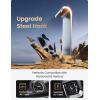 imageLISEN Cell Phone Car Mount for iPhone Enjoy Never Blocking Universal Car Phone Holder Vent Phone Mount for Car 2 Hook Kit Hands Free Phone Car Mount Fits iPhone 15 14 13 Pro Max Plus SamsungBrown