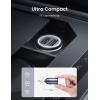 imageLISEN Cigarette Lighter USB C 12V USB Adapter Car PD ampamp QC30 USB Car Charger Adapter Cigarette Lighter Splitter Socket with iPhone 16 15 14 13 12 Pro Max iPad Samsung S25 24