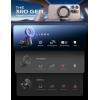 imageLISEN Fits MagSafe Car Mount  Magnetic Phone Holder for CarCar Accessories for Men Women for iPhone 16 15 14 13 12 Pro Max PlusSamsung Galaxy Valentines Gifts for Men Women Him HerBlackSliver