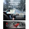 imageLISEN Fits MagSafe Car Mount  Magnetic Phone Holder for CarCar Accessories for Men Women for iPhone 16 15 14 13 12 Pro Max PlusSamsung Galaxy Valentines Gifts for Men Women Him HerBlackBlack