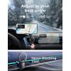 imageLISEN Fits MagSafe Car Mount  Magnetic Phone Holder for CarCar Accessories for Men Women for iPhone 16 15 14 13 12 Pro Max PlusSamsung Galaxy Valentines Gifts for Men Women Him HerBlackSliver