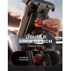 imageLISEN Motorcycle Phone Mount 2025 Upgrade Bike Phone Mount Motorcycle Handlebar Cell Phone Clamp Scooter Phone Clip for iPhone 16 Pro MaxPlus 15 Pro Max S9 S10 and 47quot to 68quot Smartphones