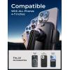 imageLISEN Phone Mount for Car Vent Never Blocking 360 Rotatable Car Phone Holder Mount Air Vent Clip Hands Free Cellphone Car Mount for iPhone 16 Pro Max Plus 16e 15 14 13 Samsung Android BlackPink