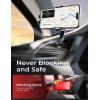 imageLISEN Phone Mount for Car Vent Never Blocking 360 Rotatable Car Phone Holder Mount Air Vent Clip Hands Free Cellphone Car Mount for iPhone 16 Pro Max Plus 16e 15 14 13 Samsung Android BlackPink
