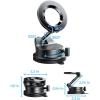 imageLISEN Suction Cup Phone Mount 360 Adjustable for MagSafe Car Mount 360 Rotatable Magnetic Phone Mount Vacuum Magnetic Phone Holder Suction Cup Phone Stand for iPhone 16 Pro Max 15 14 13 12 Plus