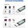 imageLISEN USB C to Lightning Cable 20W  MFiCertified 10FT iPhone Charger Cable Never Rupture PD Fast Charging Nylon Braided Compatible with iPhone1211ProPro MaxMiniXXRXS Max