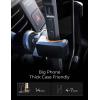 imageLISEN Universal Car Phone Mount Foldable Gravity Carrier with Metal Hook Clip Compatible with iPhone 14 13 12 Samsung Galaxy S22 S21 Note 20 OnePlus 10 Pro TracFone LG