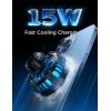 imageLISEN for 15w MagSafe Car Mount Charger  Fastest Cooling Charger Magnetic Phone Wireless Charging Mount for iPhone 1615141312 Pro MaxPlusMini  Ice Cooler Magnetic Phone Holder BlackSliver