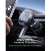 imageLISEN for 15w MagSafe Car Mount Charger  Fastest Cooling Charger Magnetic Phone Wireless Charging Mount for iPhone 1615141312 Pro MaxPlusMini  Ice Cooler Magnetic Phone Holder BlackSliver