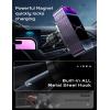 imageLISEN for MagSafe Car Mount Charger for iPhone 16 15W Wireless Universal Vent Charger for iPhone 16 Car Accessories Magnetic Phone Holder Mount Fits iPhone 16 15 Pro MaxSilver