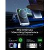imageLISEN for MagSafe Car Mount Charger for iPhone 16 15W Wireless Universal Vent Charger for iPhone 16 Car Accessories Magnetic Phone Holder Mount Fits iPhone 16 15 Pro MaxSilver