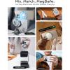 imageLISEN for MagSafe Sticker Magnetic Ring for iPhone 16 Phone Case Magsafe Accessories Universal Magnetic Wireless Charger Conversion Kit for iPhone 16 Pro Max 15 14 1312 SeriesSamsung and More 2 Pack