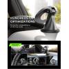imageLISEN for Magnetic Phone Mount Mini 540 Rotating Magnetic Phone Holder for Car Dash Mag Safe Car Mount Magsafe Rotatable Car Magnet Mount for iPhone 16 Pro Max 15 14 13 12 BlackGray