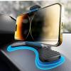 imageLISEN Dashboard Phone Holder for Car Dashboard Mount Fits Curved Surface  Compatible with iPhone Samsung Android Popsocket GPS Devices All Phones