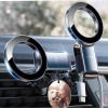 imageLISEN Fits MagSafe Car Mount  Magnetic Phone Holder for CarCar Accessories for Men Women for iPhone 16 15 14 13 12 Pro Max PlusSamsung Galaxy Valentines Gifts for Men Women Him HerBlackBlack