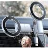 imageLISEN Fits MagSafe Car Mount  Magnetic Phone Holder for CarCar Accessories for Men Women for iPhone 16 15 14 13 12 Pro Max PlusSamsung Galaxy Valentines Gifts for Men Women Him HerBlackSliver