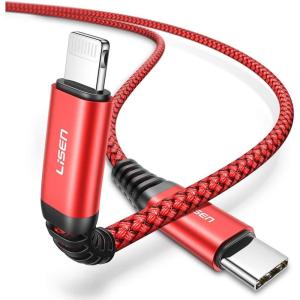 imageLISEN 20W USB C to Lightning Cable 6FT MFiCertified iPhone Charge Cable Fast Power Delivery Charging Cable Compatible with iPhone 121111 Pro11 Pro MaxXXSXRXS Max88 Plus