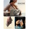 imageLISEN Magsafe Phone Grip Holder  Rotatable Magnetic Phone Ring Stand for iPhone 16 Pro Max Plus 15 14 13 12 MagSafe Case Accessories