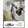 imageLISEN Phone Holder for Bed Desk 3rd Upgrade Cell Phone Stand for DeskRecording iPhone Mount for Gooseneck iPhone Holder for Filming Camera Laying DownBed Accessories Flexible Arm Clamp Clip StandBlack