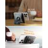 imageLISEN for Magsafe Wallet RFID Strongest Magnetic iPhone Wallet for Apple Wallet Magsafe with AdjustableBlack Accessories for Magsafe Wallet Stand Magnetic Wallet for iPhone 16151413 Pro Max